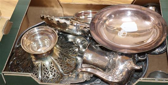 A group of plated wares